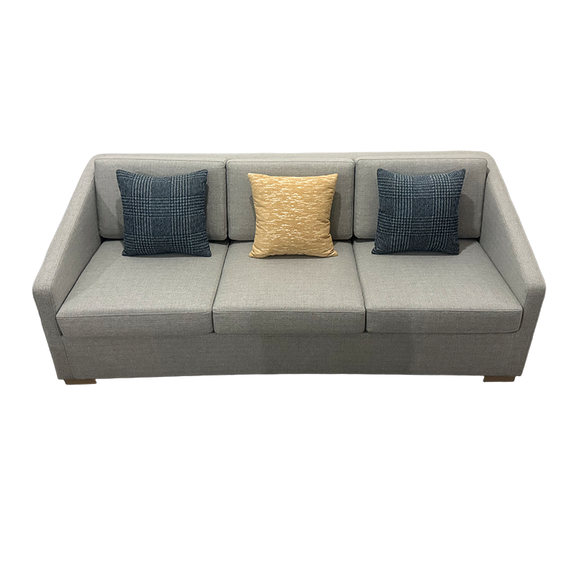 Sofá cama multifuncional gris de 3 plazas, sofá cama extraíble para una gran sala de estar familiar